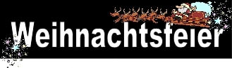 Weihnachtsfeier